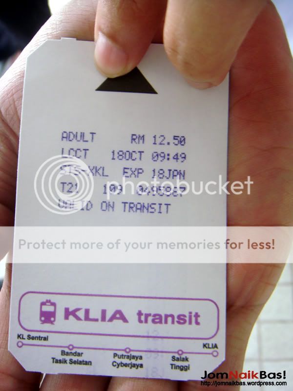 The tickets issued for travel.