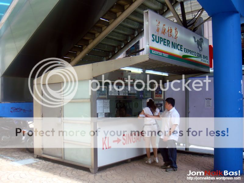 The ticketing office at Jalan Imbi, Kuala Lumpur.