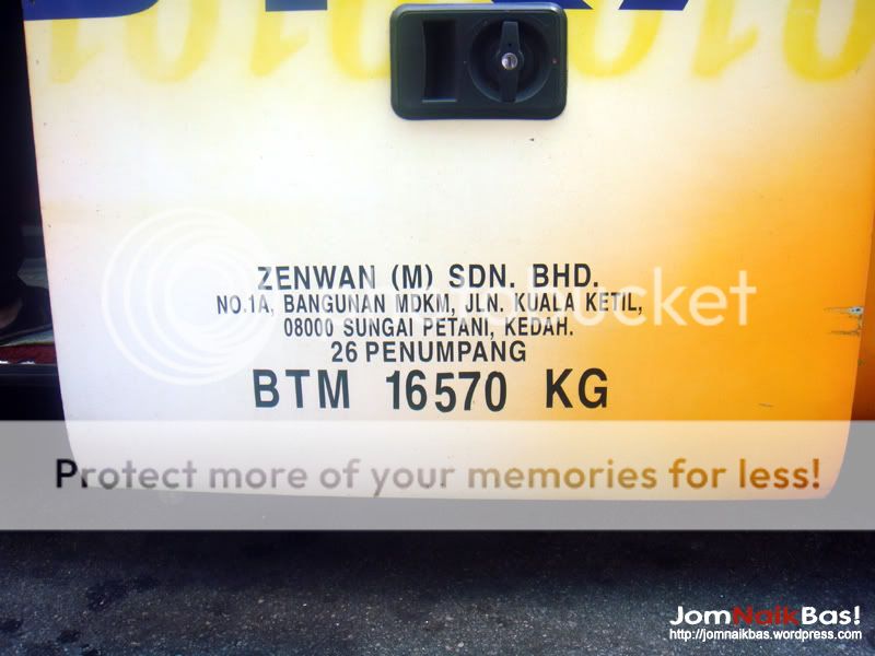 Permit info box on the Royal VIP