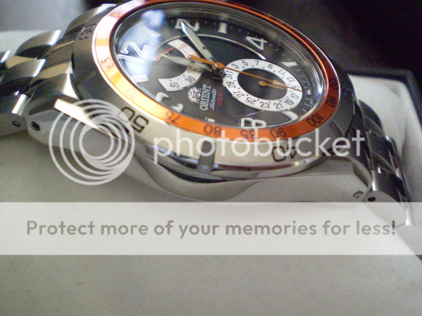 SOLD Orient Orange/Black WatchUSeek Watch Forums